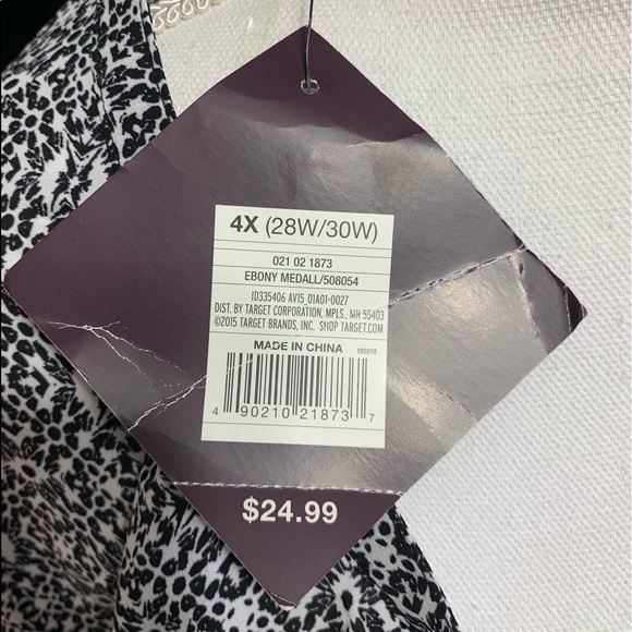 NWT Ava & Viv Blouse 4XL - Picture 11 of 12